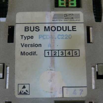 Saia PCD4.C220 Bus Module Ver A