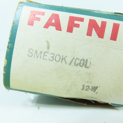 Fafnir SME30K /COL Ball Bearing Insert 30mm ID x 62mm OD