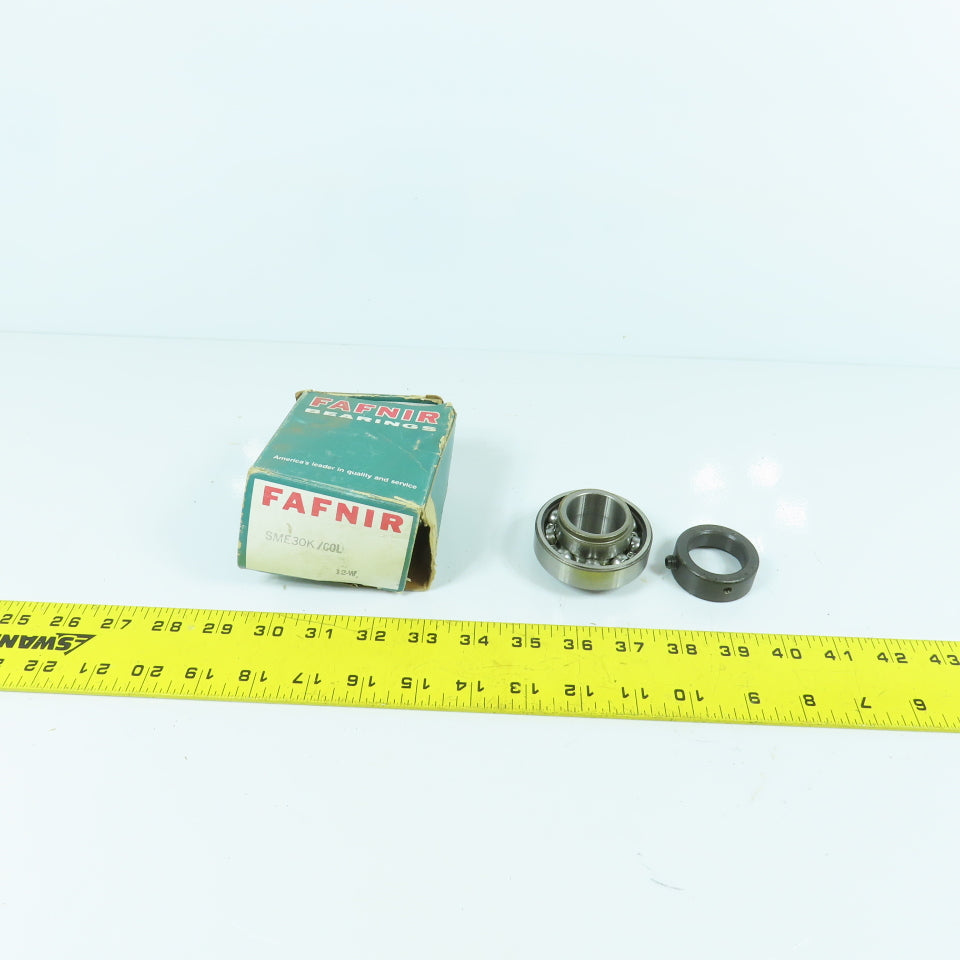 Fafnir SME30K /COL Ball Bearing Insert 30mm ID x 62mm OD