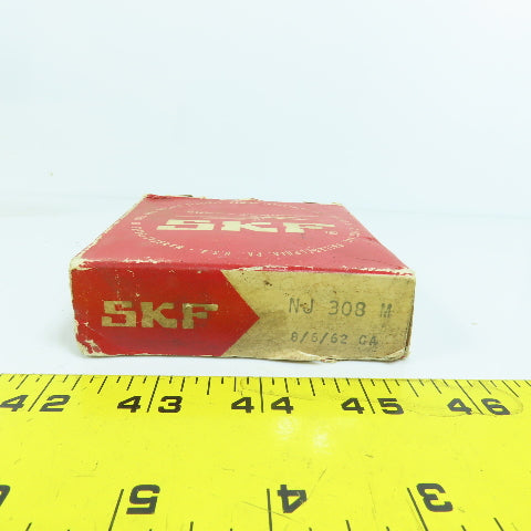 SKF NJ308 Single Row Cylindrical Roller Bearing 40mm ID 90mm OD 23mm W