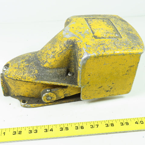2502-B10 Square D Style Foot Pedal Operator Switch Voltage Unknown