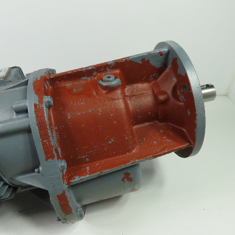 Bauer G12-20/DK84-200LW 25.5:1 Ratio .55kW 60Hz Motor Gearbox W/Brake 208-480V