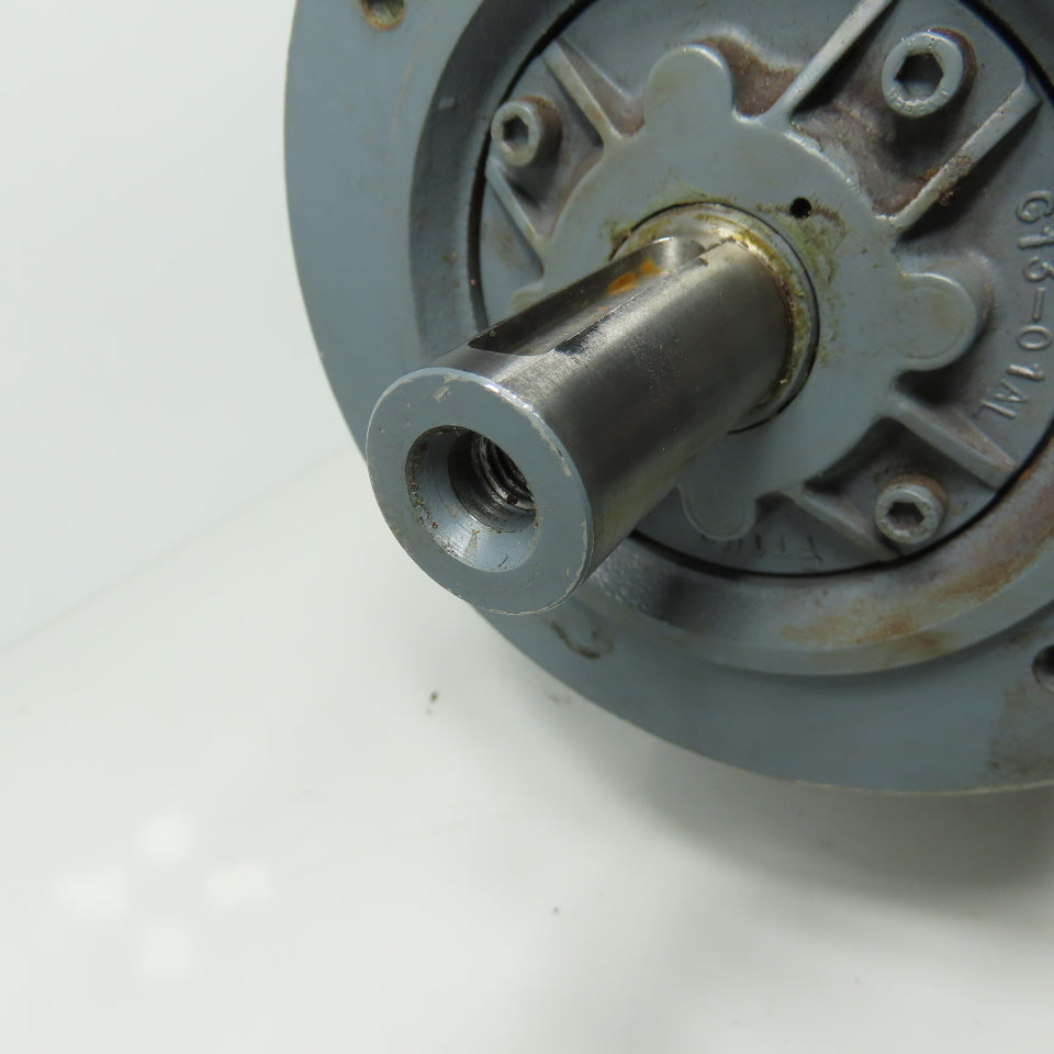 Bauer G12-20/DK84-200LW 25.5:1 Ratio .55kW 60Hz Motor Gearbox W/Brake 208-480V