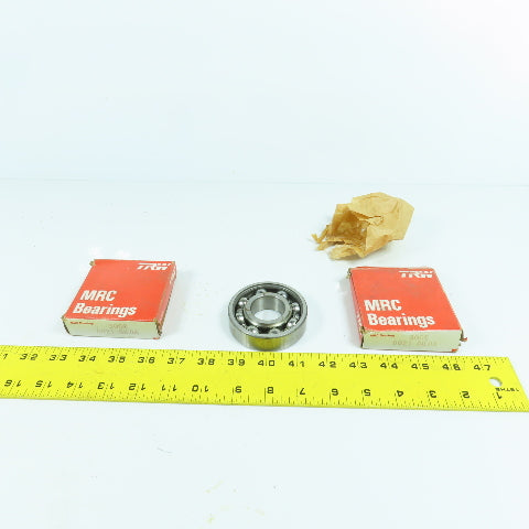 MRC 306S Single Row Ball Bearing 30mm Bore 72mm OD 19mm Wide Lot Of 2