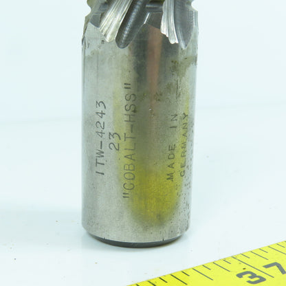 1-1/4" x 2" LOC 6 Flute Spiral Cobalt-HSS Roughing End Mill 1-1/4" Weldon