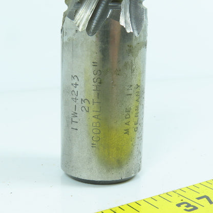 1-1/4" x 2" LOC 6 Flute Spiral Cobalt-HSS Roughing End Mill 1-1/4" Weldon