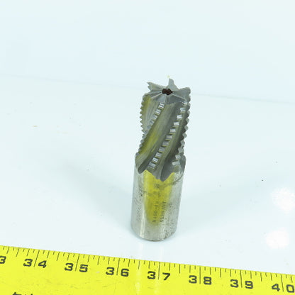 1-1/4" x 2" LOC 6 Flute Spiral Cobalt-HSS Roughing End Mill 1-1/4" Weldon