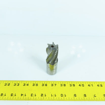 1-1/4" x 2" LOC 6 Flute Spiral Cobalt-HSS Roughing End Mill 1-1/4" Weldon