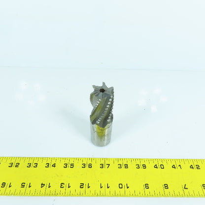1-1/4" x 2" LOC 6 Flute Spiral Cobalt-HSS Roughing End Mill 1-1/4" Weldon