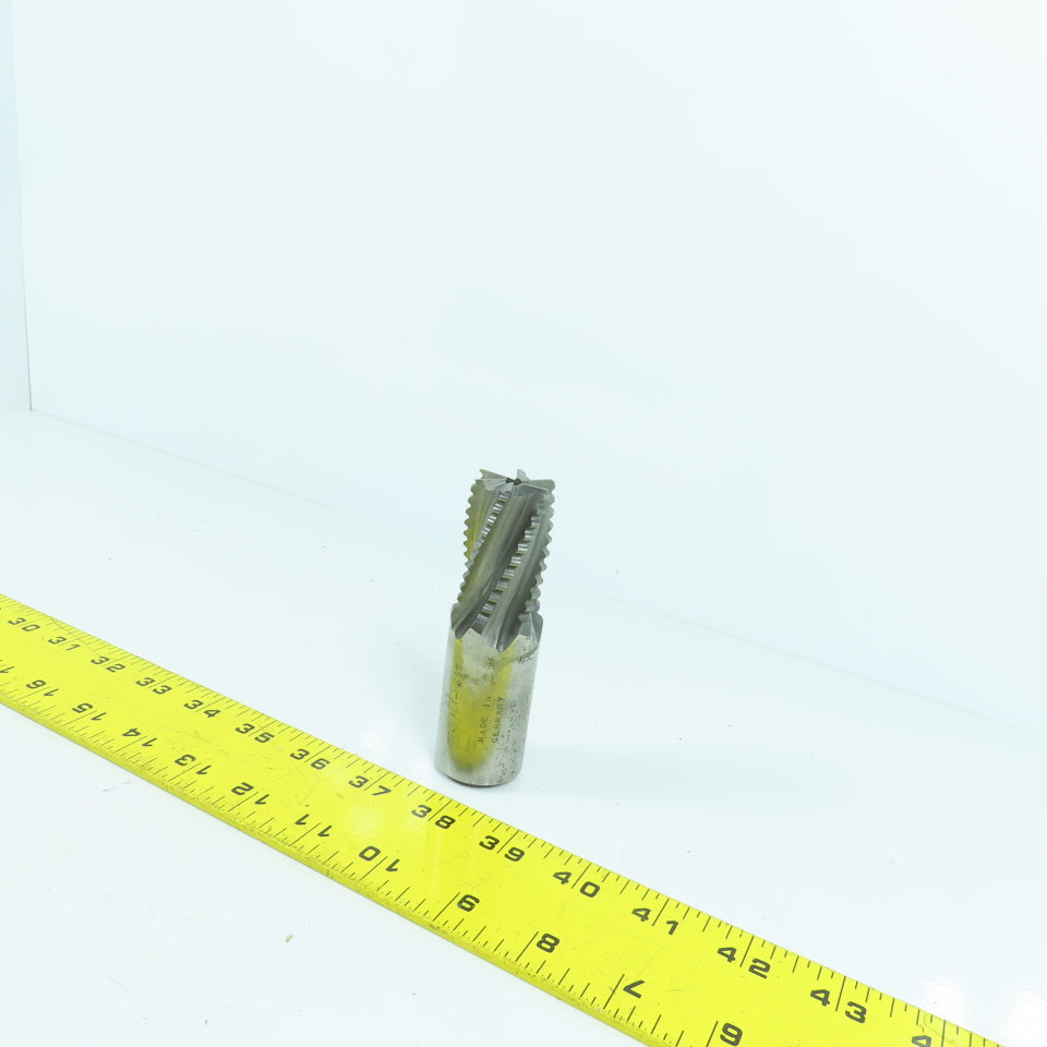 1-1/4" x 2" LOC 6 Flute Spiral Cobalt-HSS Roughing End Mill 1-1/4" Weldon