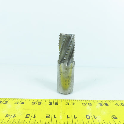 1-1/4" x 2" LOC 6 Flute Spiral Cobalt-HSS Roughing End Mill 1-1/4" Weldon