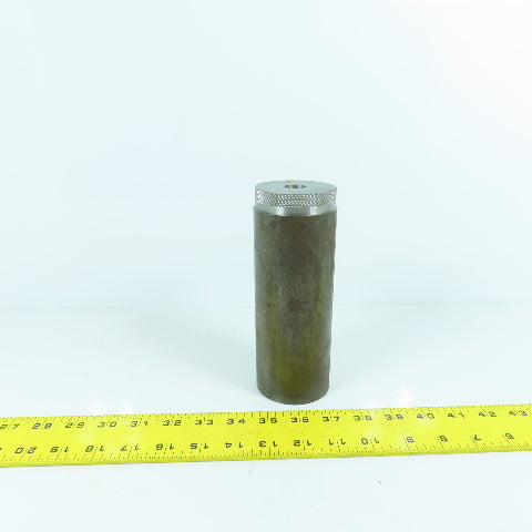 2-5/8" Smooth Round Steel Plug Pin Gauge 7" OAL