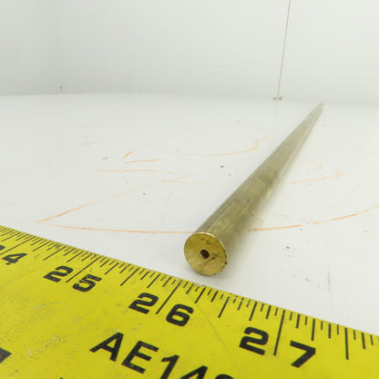 1/2" Solid Brass Round Bar Stock 29-1/2" OAL