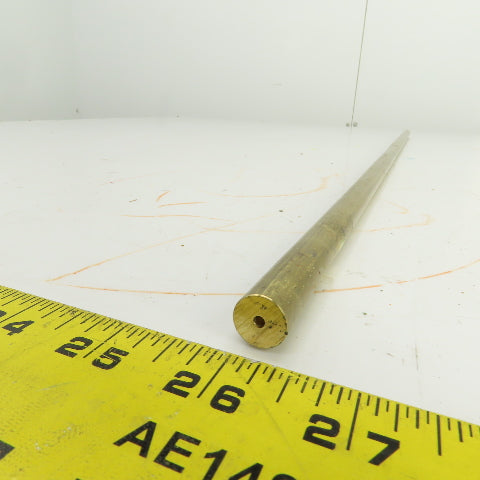 1/2" Solid Brass Round Bar Stock 29-1/2" OAL