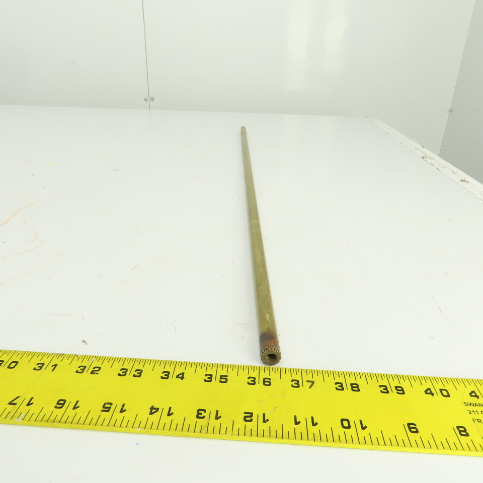 1/2" Solid Brass Round Bar Stock 29-1/2" OAL