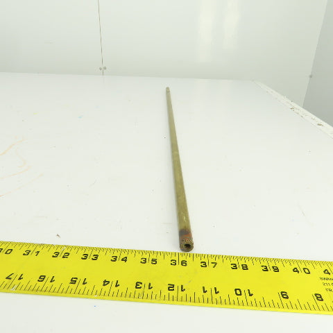 1/2" Solid Brass Round Bar Stock 29-1/2" OAL