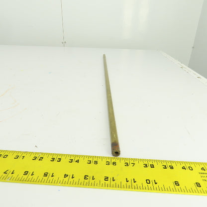 1/2" Solid Brass Round Bar Stock 29-1/2" OAL