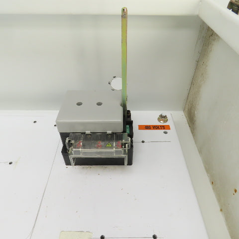 Hoffman A-362408LP 36" x 24" x 8" Electrical Enclosure W/ Backplate & Disconnect