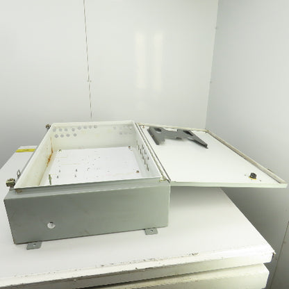 Hoffman A-362408LP 36" x 24" x 8" Electrical Enclosure W/ Backplate & Disconnect