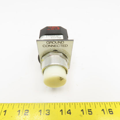 Allen Bradley 800T-PT16 120V Illuminated Push Button Momentary Switch White