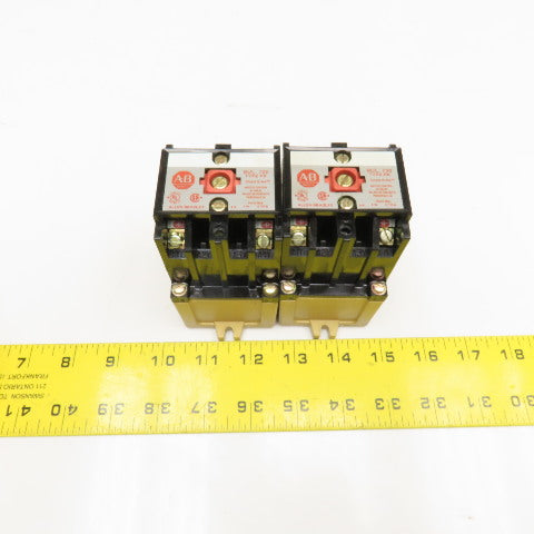 Allen Bradley 700-PK200A1 600V AC Relay Contactor 115/120V Coil Lot Of 2