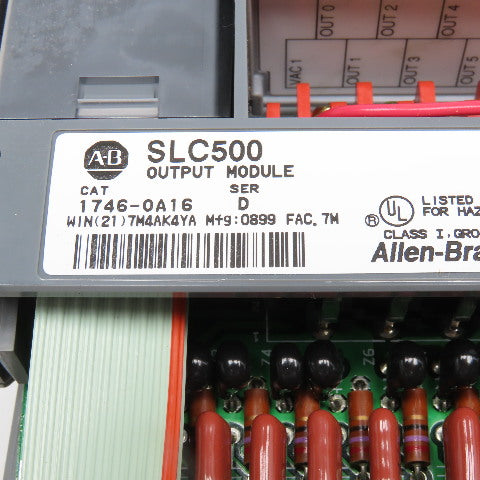 Allen Bradley 1747-L532 PLC Assembly I/O Cards 1746-IA16 1746-0A16