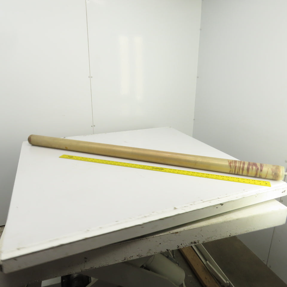 70mm OD x 1622mm BF Weighted Steel Gravity Conveyor Roller 20mm Shaft