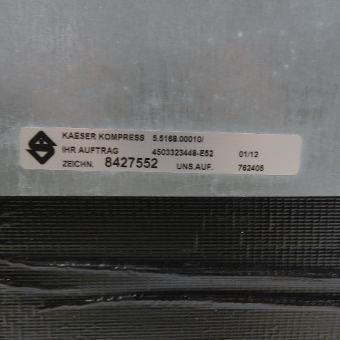 Kaeser TB26 Compressed Refrigerated Dryer Heat Exchanger Condensate Separator