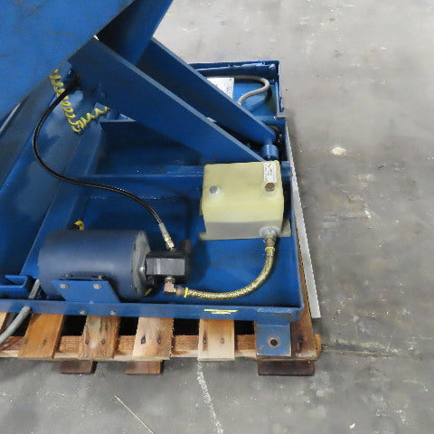 Vestil UNI 4848-4 2000Lbs 48"x48" Lift & Tilt Table 10" Rise 8-18" Lift 115V 1Ph