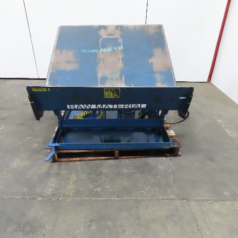 Vestil UNI 4848-4 2000Lbs 48"x48" Lift & Tilt Table 10" Rise 8-18" Lift 115V 1Ph