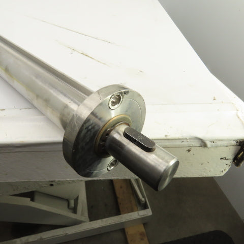 35mm OD Keyed Stainless Steel Shaft 1786mm OAL 20mm Drive Axle