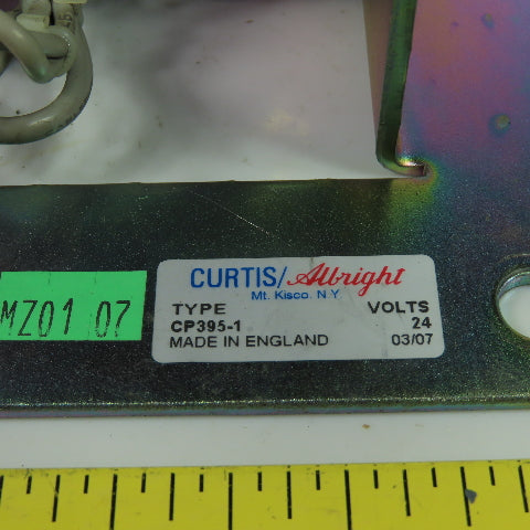 CURTIS CP395-1 Hyster 24V Forklift Stacker Contactor Control Panel W/Fuse Holder