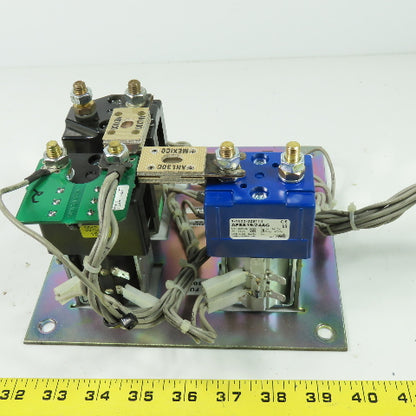 CURTIS CP395-1 Hyster 24V Forklift Stacker Contactor Control Panel W/Fuse Holder