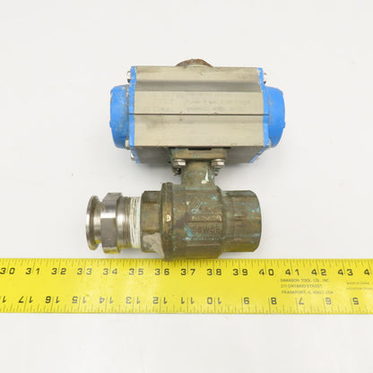 Valbia SR63 2" NPT Ball Valve Pneumatic Actuator
