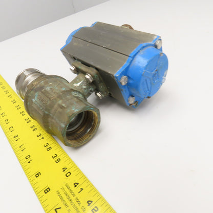 Valbia SR63 2" NPT Ball Valve Pneumatic Actuator