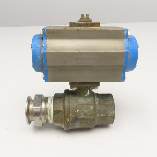 Valbia SR63 2" NPT Ball Valve Pneumatic Actuator