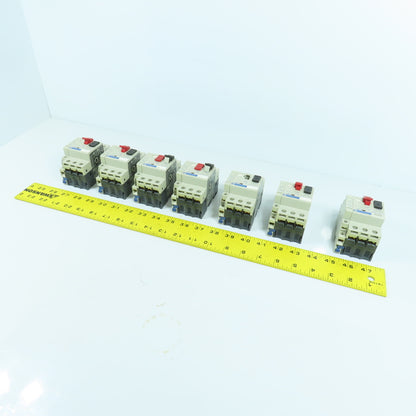 Telemecanique GV2-M07 Motor Protector Circuit Breaker 1.6-2.5A Trip 1.5HP Lot/7