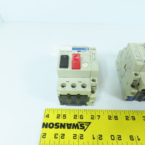 Telemecanique GV2-M07 Motor Protector Circuit Breaker 1.6-2.5A Trip 1.5HP Lot/7