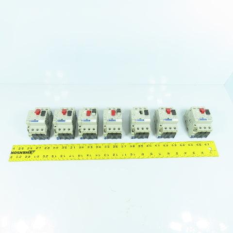 Telemecanique GV2-M07 Motor Protector Circuit Breaker 1.6-2.5A Trip 1.5HP Lot/7