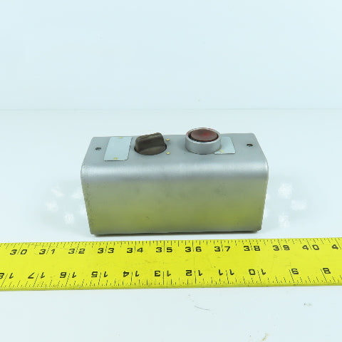Heald No. 72-A 2-Button Operator Control Station 1 Momentary Contact (1) Switch
