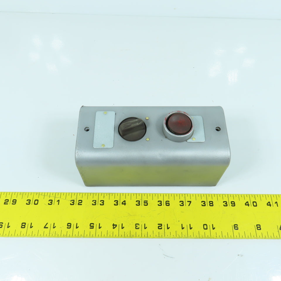 Heald No. 72-A 2-Button Operator Control Station 1 Momentary Contact (1) Switch