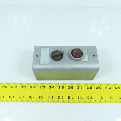 Heald No. 72-A 2-Button Operator Control Station 1 Momentary Contact (1) Switch