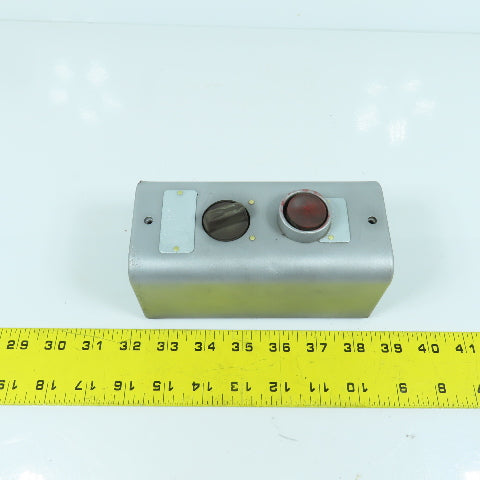 Heald No. 72-A 2-Button Operator Control Station 1 Momentary Contact (1) Switch