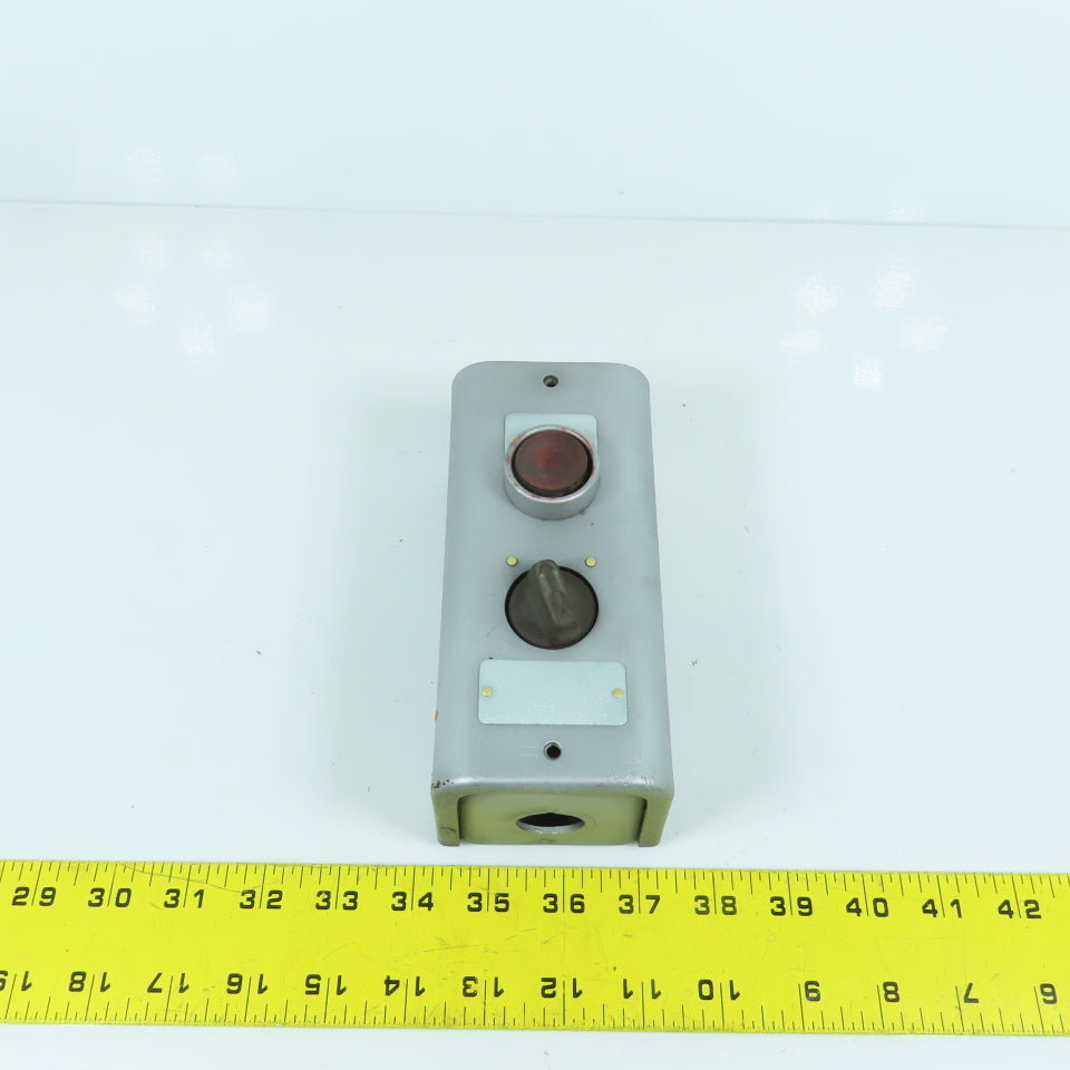 Heald No. 72-A 2-Button Operator Control Station 1 Momentary Contact (1) Switch