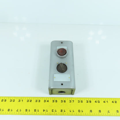 Heald No. 72-A 2-Button Operator Control Station 1 Momentary Contact (1) Switch