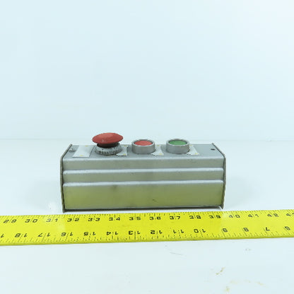 Heald No. 72-A Start & Stop Control Operator Station With E-Stop