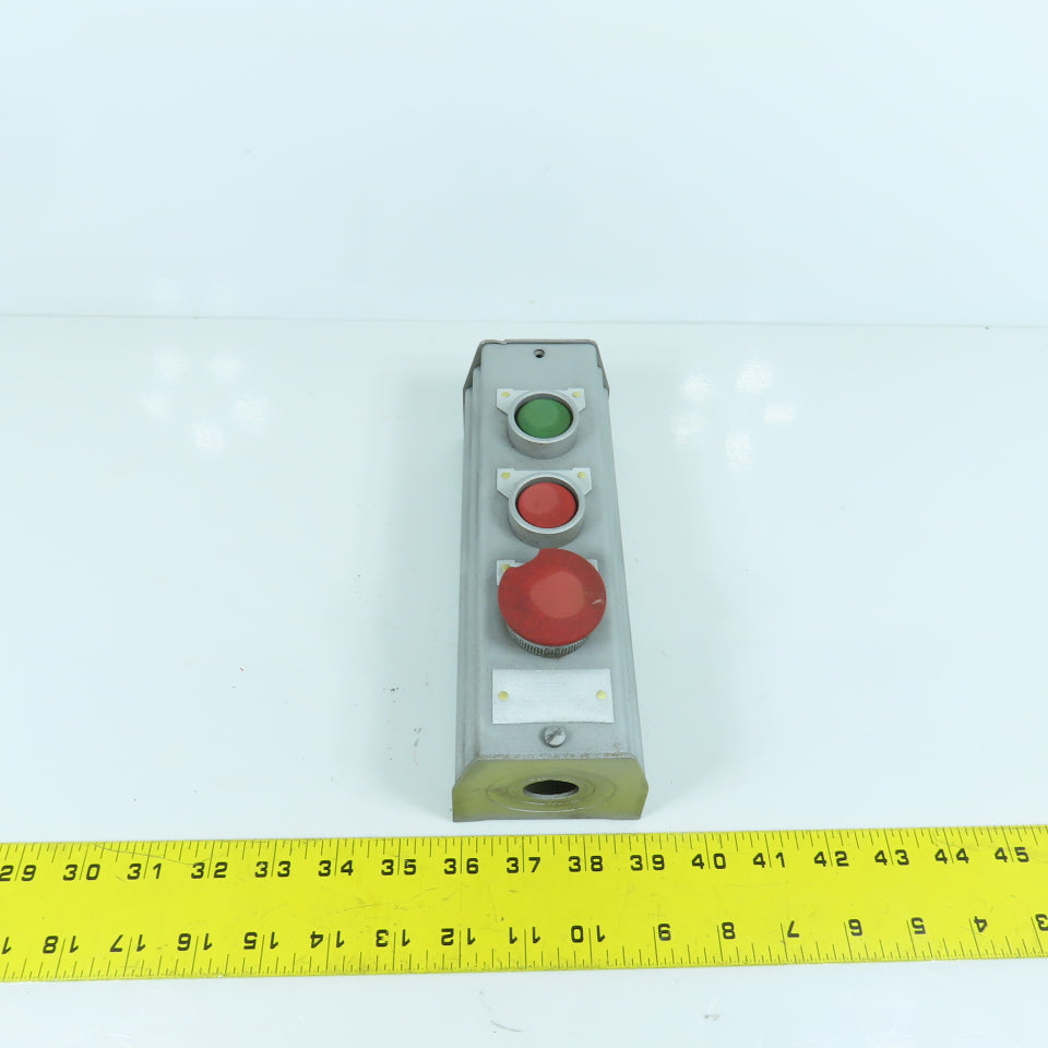 Heald No. 72-A Start & Stop Control Operator Station With E-Stop