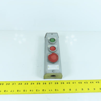 Heald No. 72-A Start & Stop Control Operator Station With E-Stop