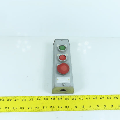 Heald No. 72-A Start & Stop Control Operator Station With E-Stop