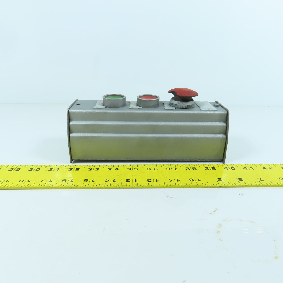 Heald No. 72-A Start & Stop Control Operator Station With E-Stop